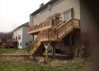 Deck by Michigan Contractor Woodcraft Design & Build